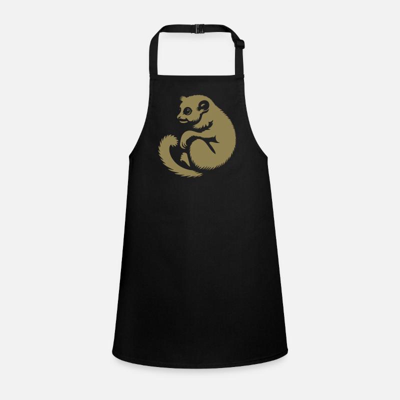 Loris Slowlori Silhouette Mammifère Tablier Enfant