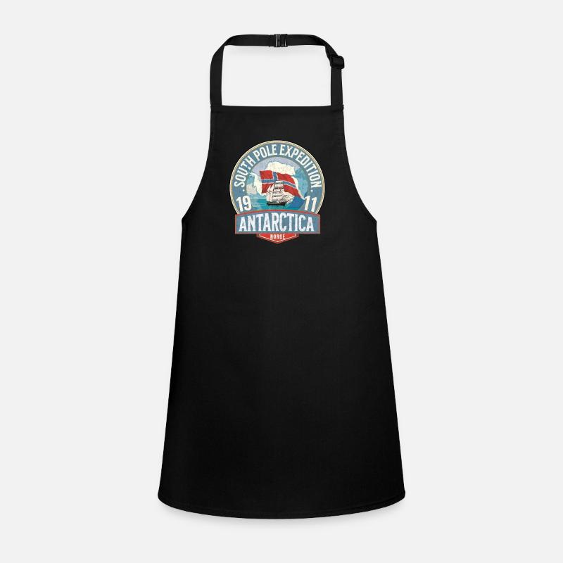 Antarctica south pole expedition Children's Apron
