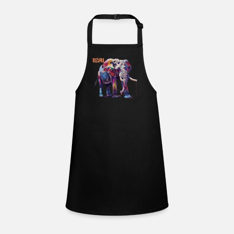 NZAU - Elephant Children's Apron