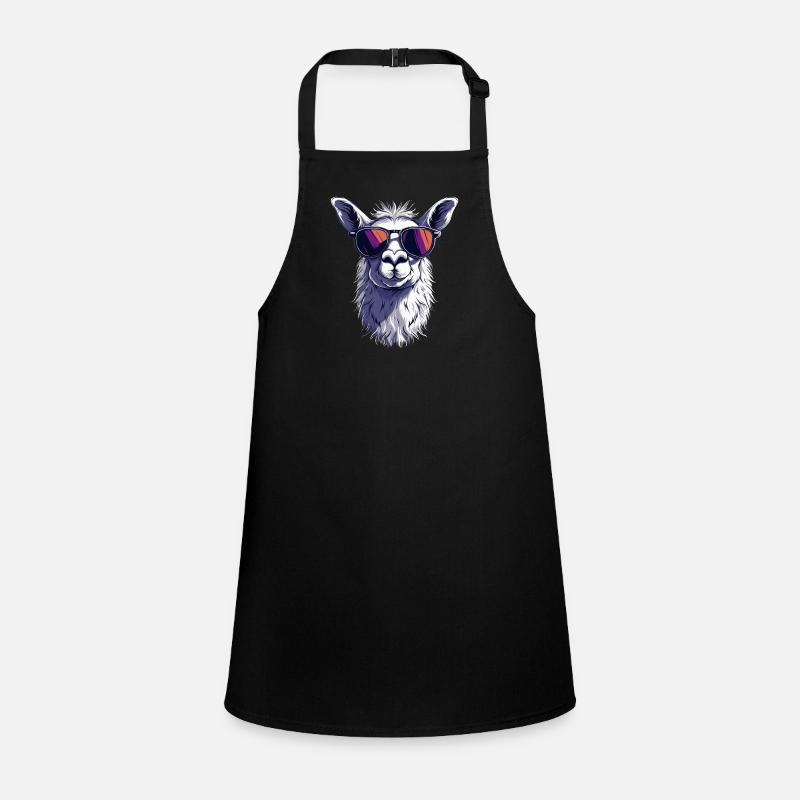 Drôle de lama alpaga Tablier Enfant