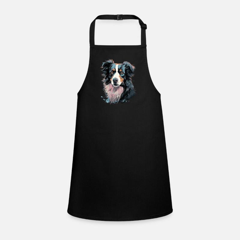 Border Collie Dog Children's Apron