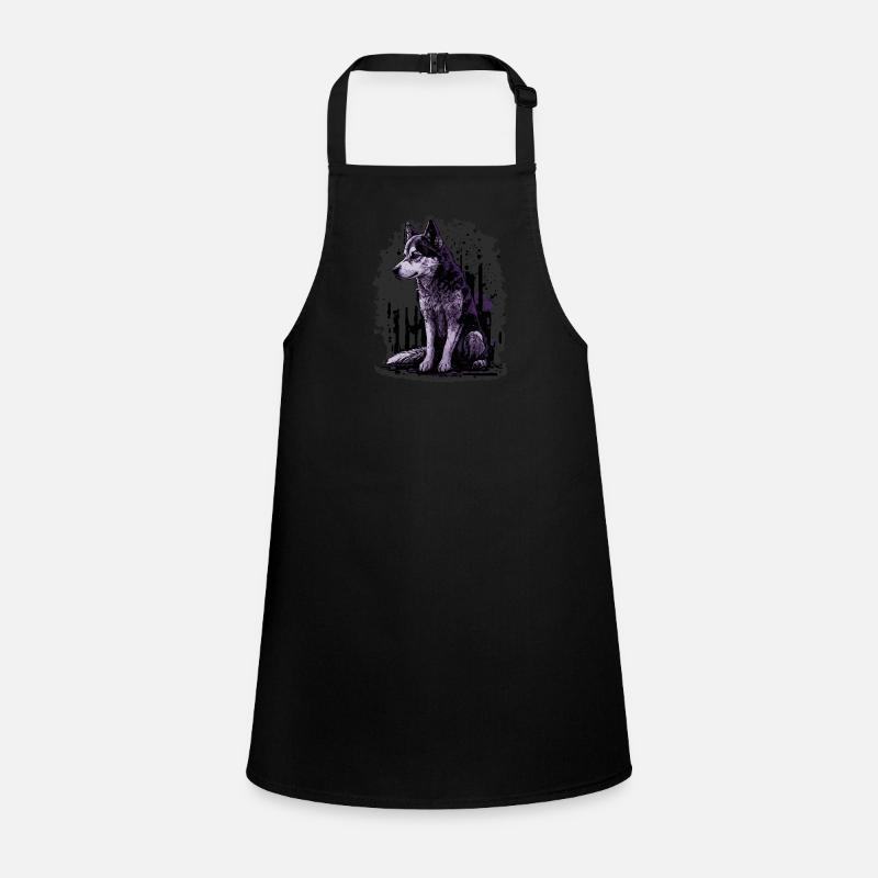 Husky Dog Children's Apron