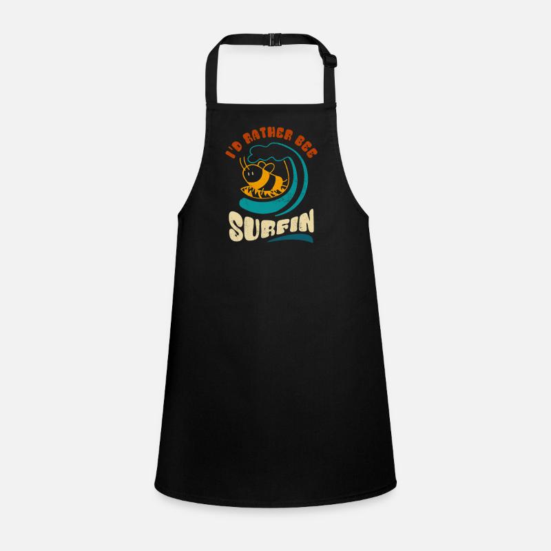 I'd rather bee surfin - Sticker Children's Apron