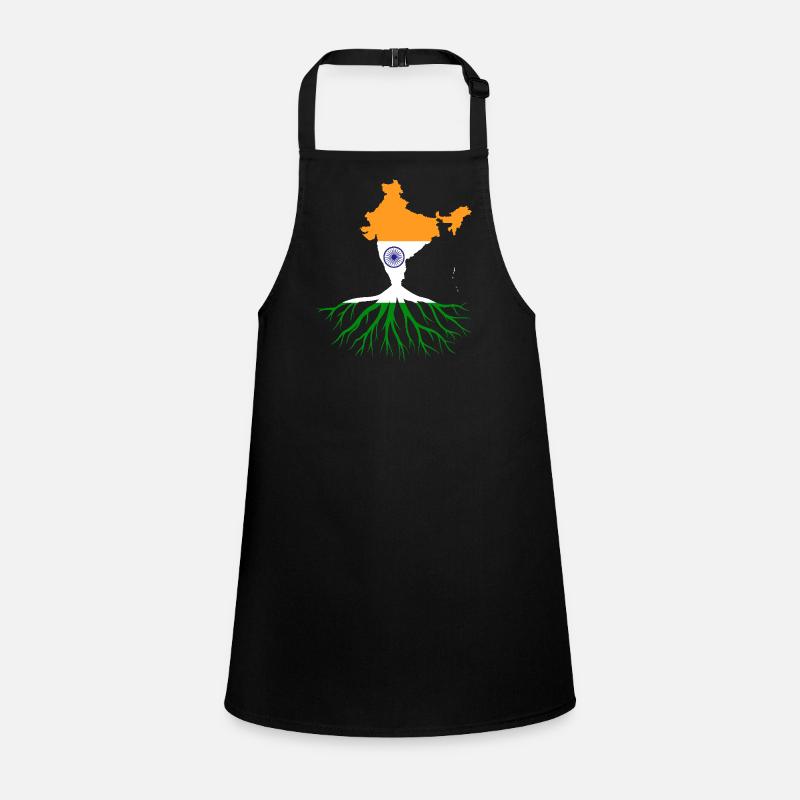 Indian Roots Indian Flag Children's Apron