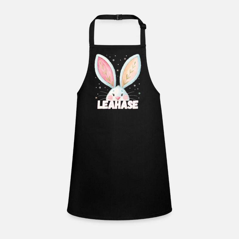 Nom Lea Rabbit Lea Rabbit Nom de l’animal Tablier Enfant