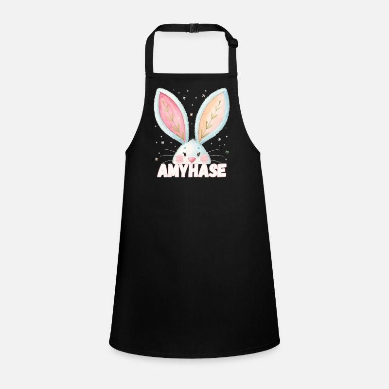 Name Amy Rabbit Amyhase Pet Name Children's Apron