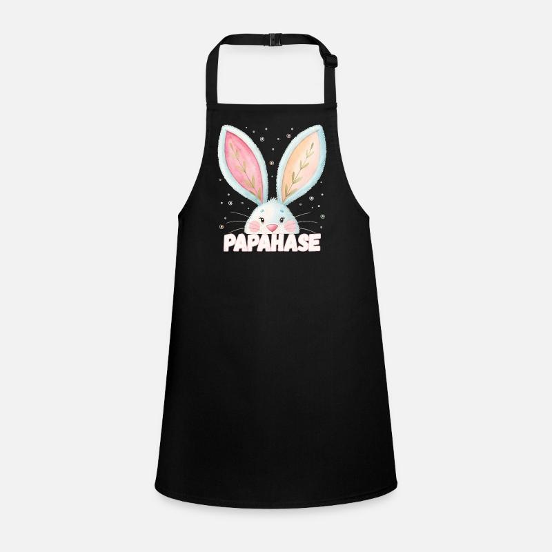 Papa Bunny Papa Nom d’animal Tablier Enfant