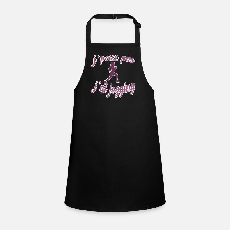 jpeux pas j ai jogging idée cadeau joggeuse Tablier Enfant