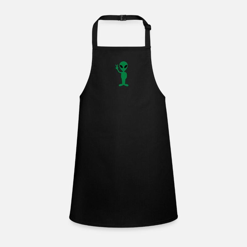 Peace alien Children's Apron