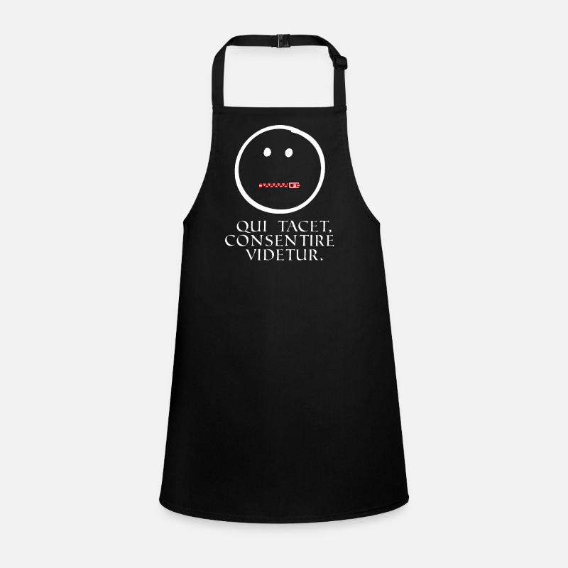 who is silent seems to agree latin knows Children's Apron