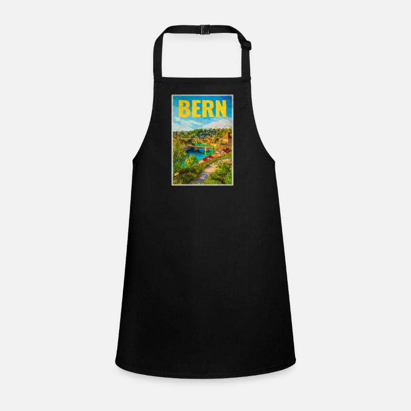 Bern Panorama Aare & Old Town Children's Apron