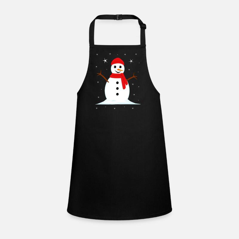 Snowman Winter Christmas Children's Apron