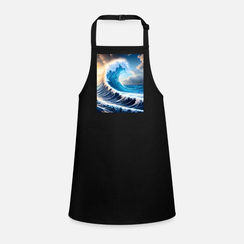 Big Wave #001 Schürze für Kinder