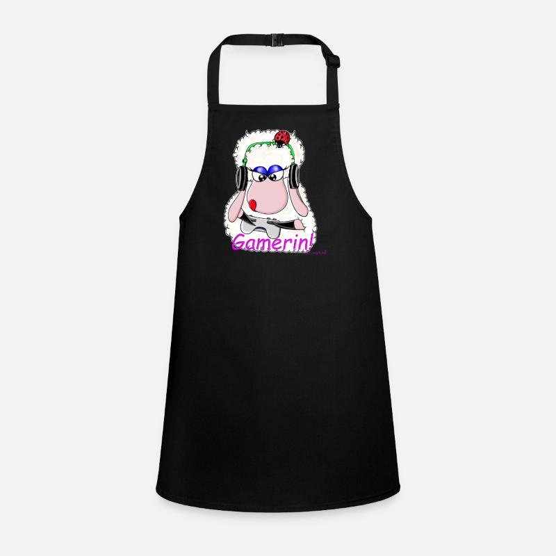 Gamer! Wolly Sheepling.. Gaming Children's Apron