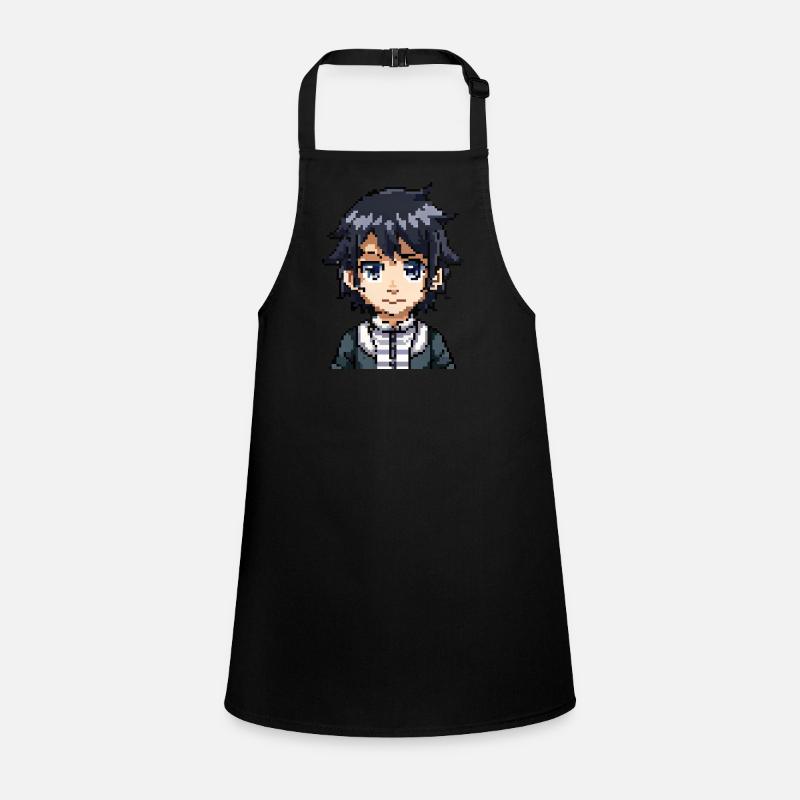 Figurine d’anime en 8 bits Tablier Enfant