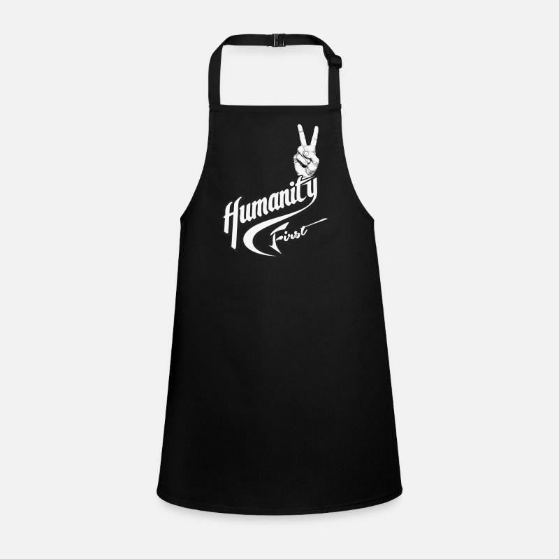 Humanity First | True Peace Symbol Children's Apron