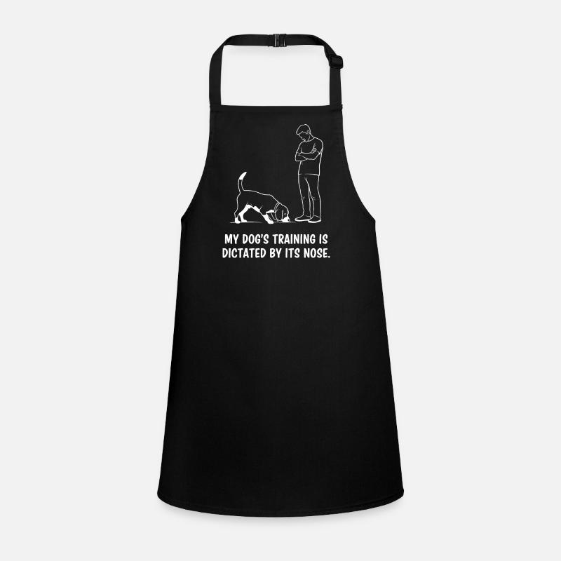 Dog training by nose Children's Apron