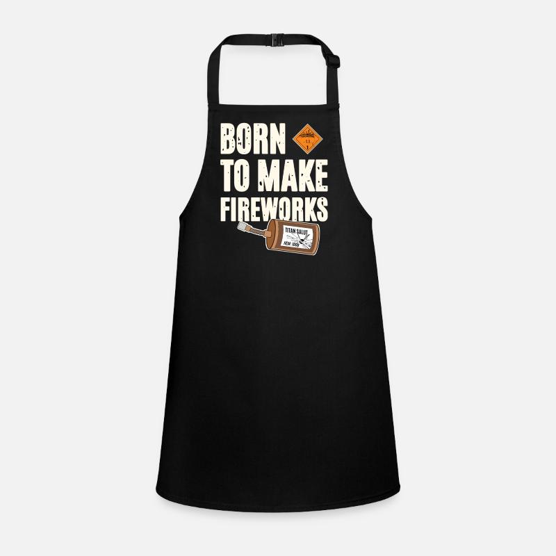 Born To Make Fireworks Children's Apron