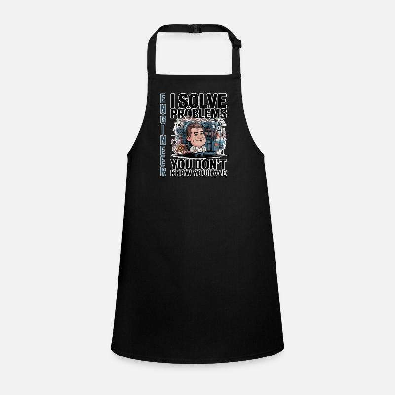 Engineer - For dark background Children's Apron