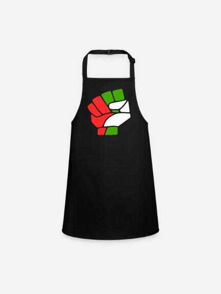 palestina - Children's Apron - black - Front