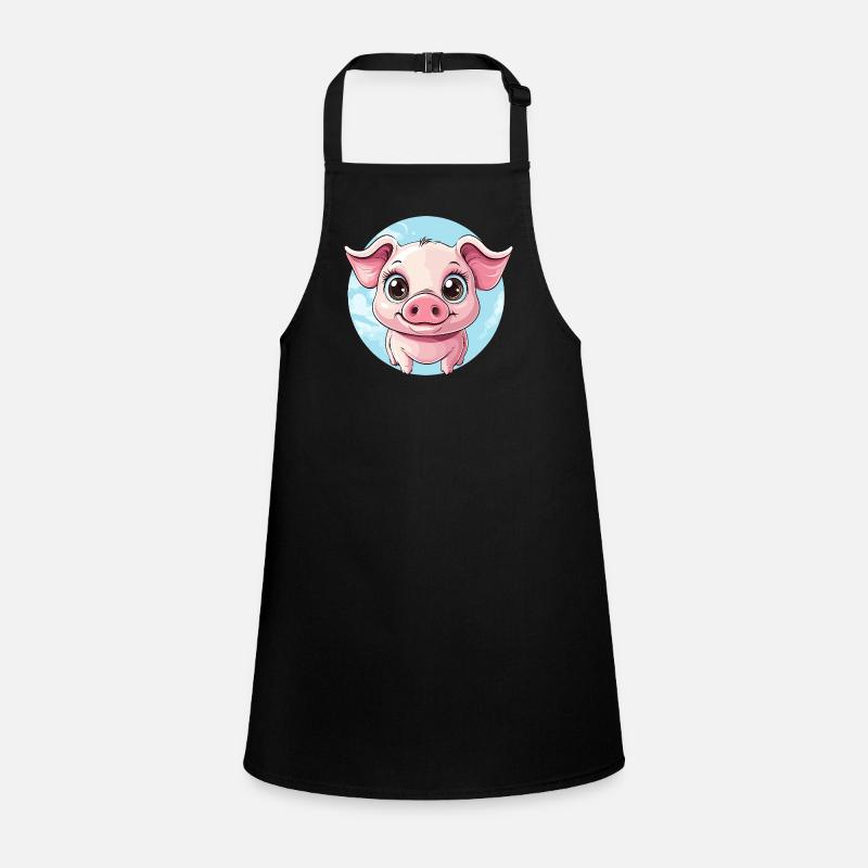 Cochon heureux Tablier Enfant