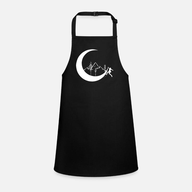 Moon - Mountains - Climbing - Children's Apron
