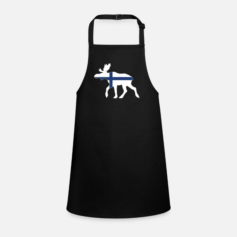 Finland Moose Children's Apron