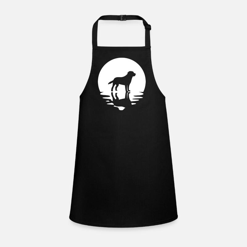 Circle and Reflection - Dog - Children's Apron