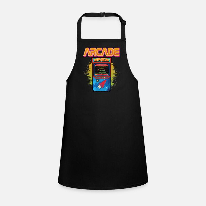 Arcade Machine Player Video Game Games Streamer Children's Apron