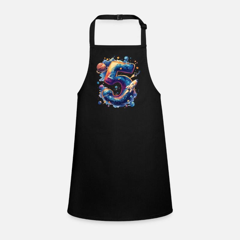 5th Birthday Space Children's Apron