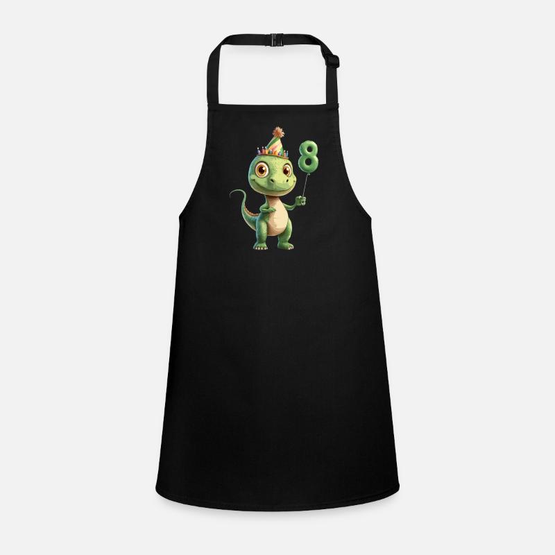 8e anniversaire Dino Tablier Enfant