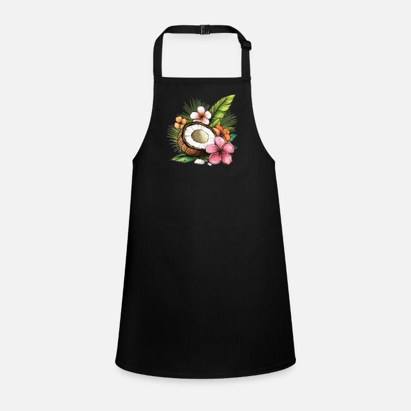 Tropical Coconut Children's Apron