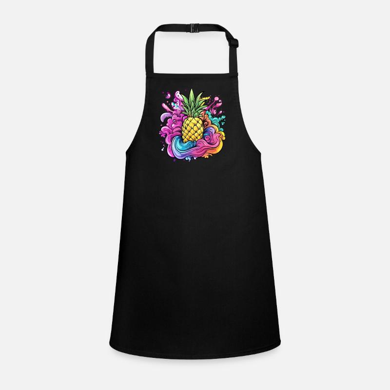 Explosion de couleur ananas Tablier Enfant