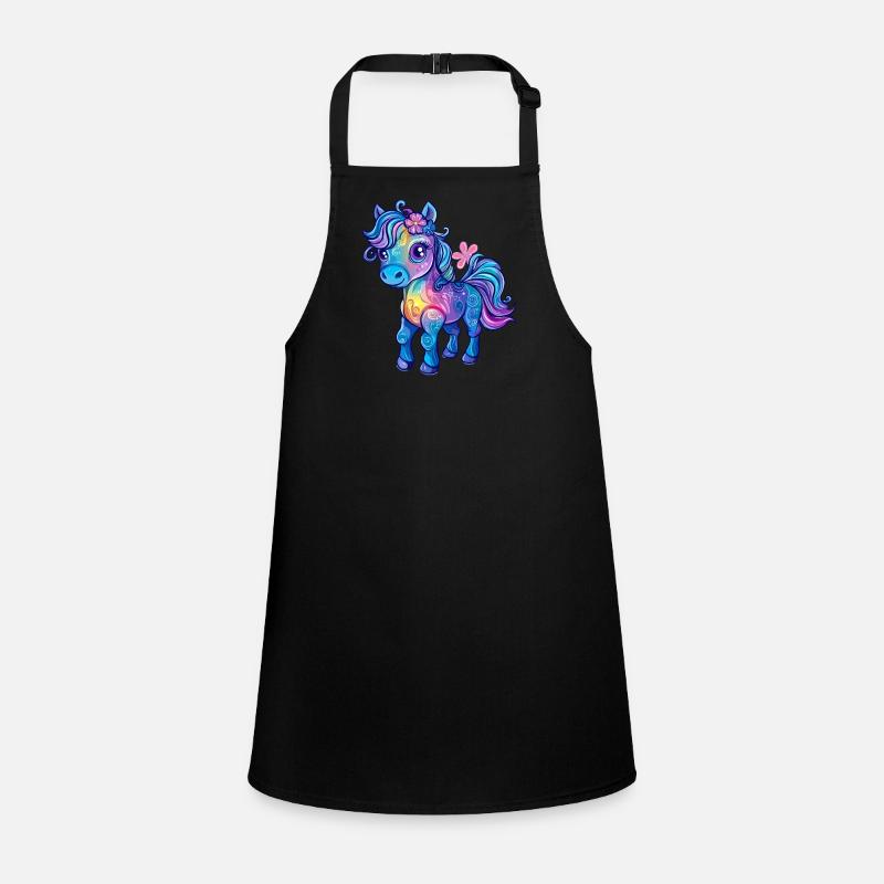Rainbow bangs Children's Apron