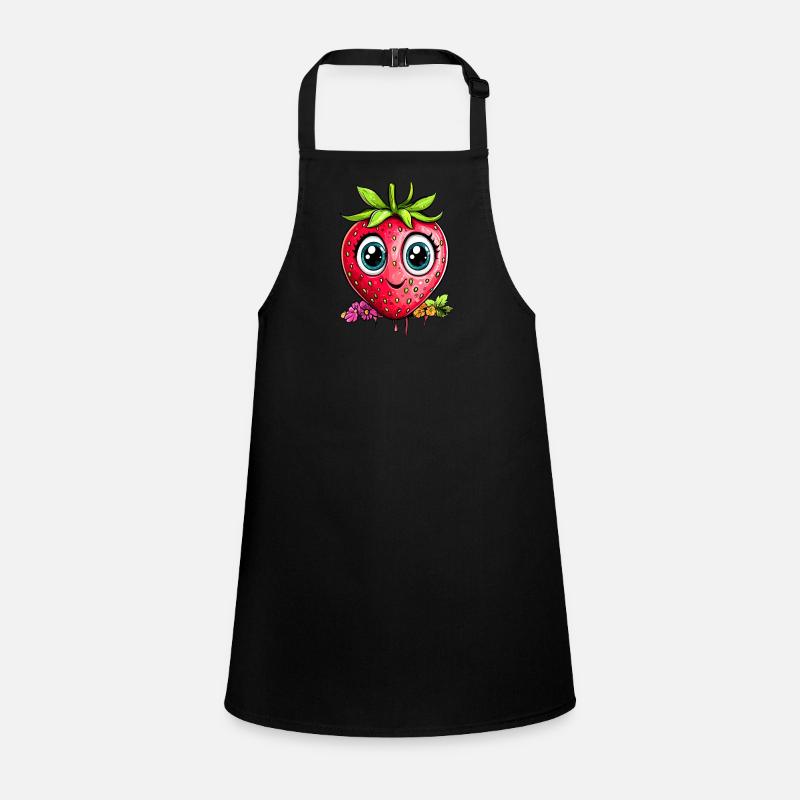 Fraise aux grands yeux Tablier Enfant