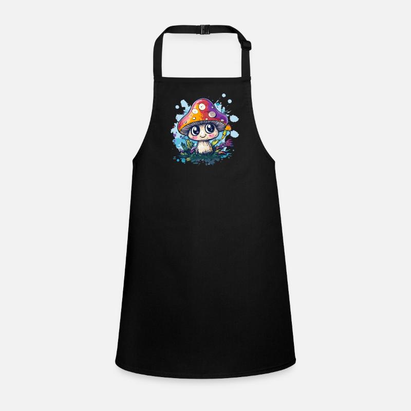 Magic mushroom in the enchanted forest Children's Apron