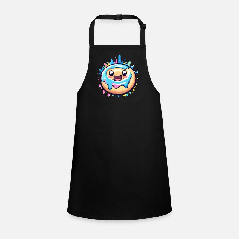 Donut with icing Children's Apron