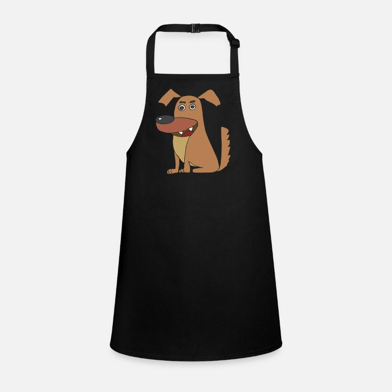 Chien Drôle Tablier Enfant