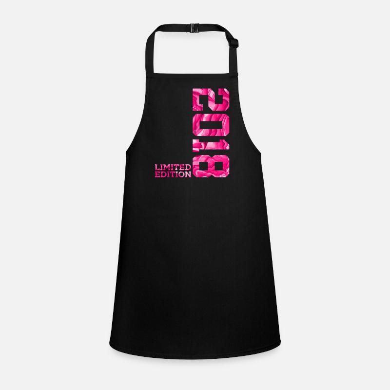 PINK 8. GEBURTSTAG LIMITED EDITION 2018 Schürze für Kinder