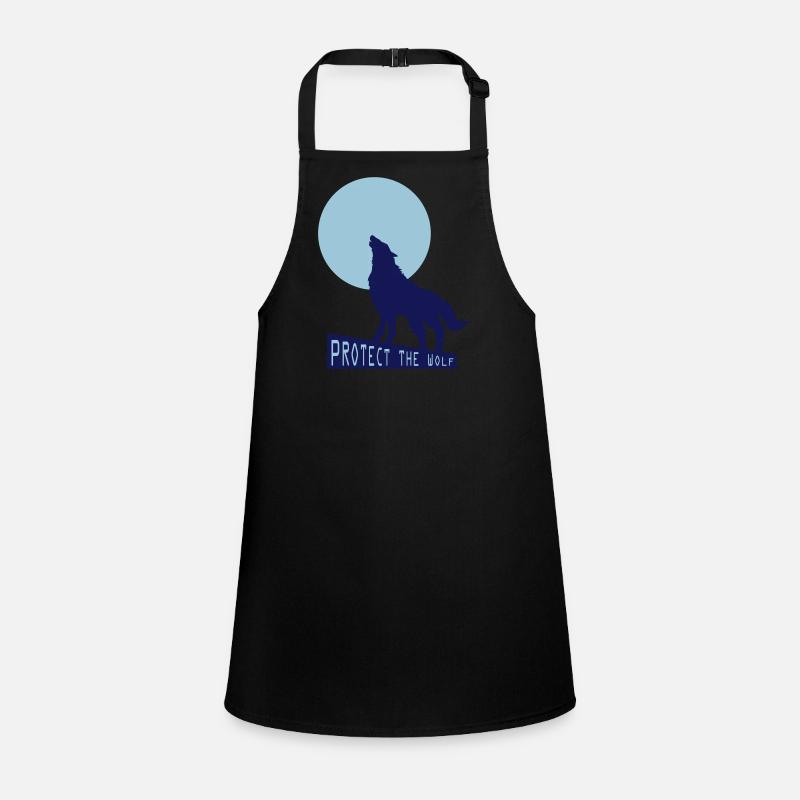 Wolf wolf Children's Apron