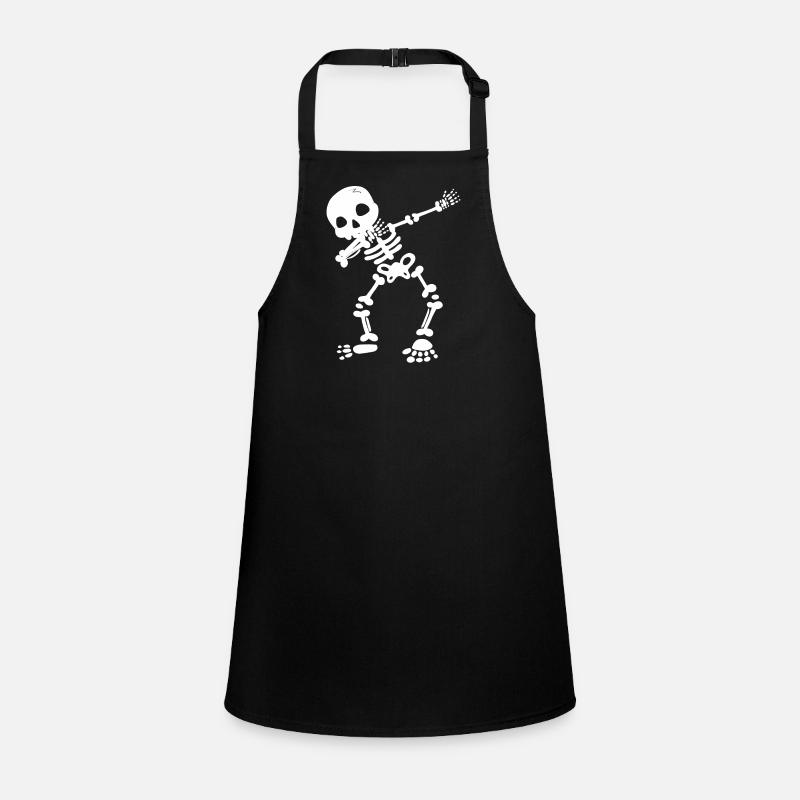 Dab Dance Skeleton I Dabbende Bones I Halloween Tablier Enfant
