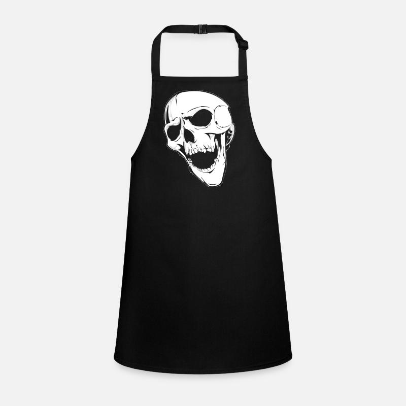 crying skull Schürze für Kinder