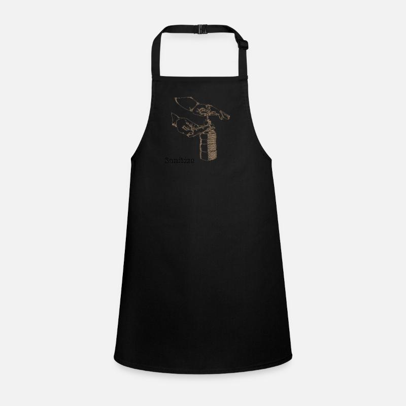 Electric Handschuh with Sanitizer Children's Apron