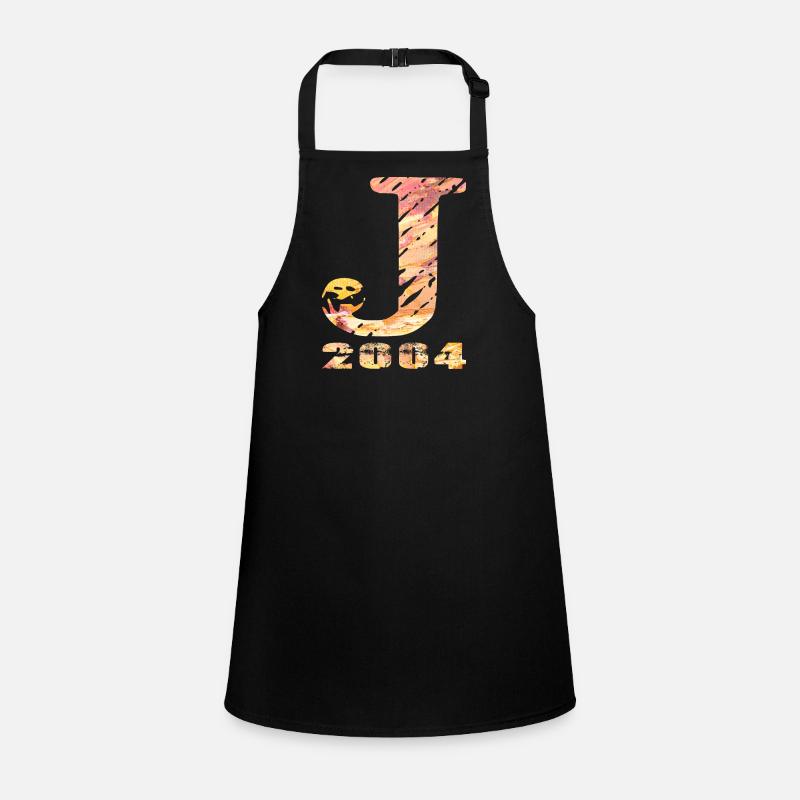 J 2004 Name Geburtsjahr Geschenk Schürze für Kinder