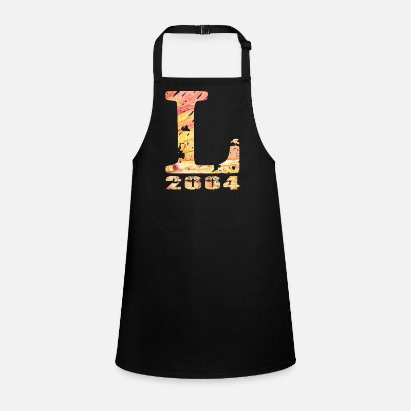 L 2004 Nom Année de naissance Cadeau Tablier Enfant