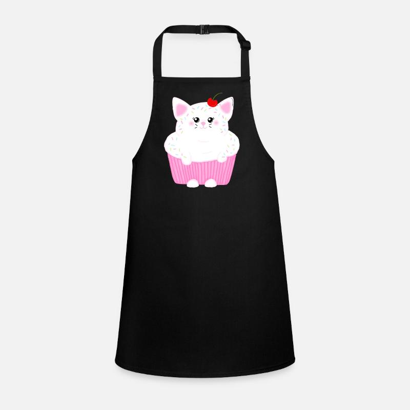 cupcake cat Children's Apron
