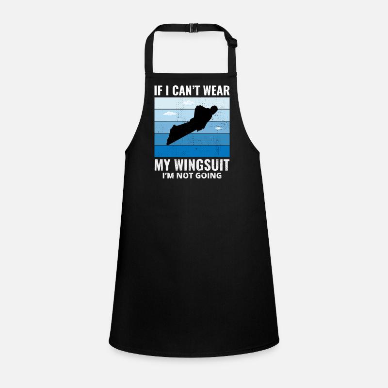 Wingsuit flying Base Jumping Skydiving Wingsuiting Children's Apron