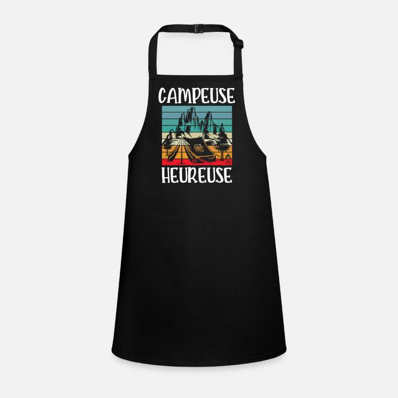 campeuse heureuse Tablier Enfant