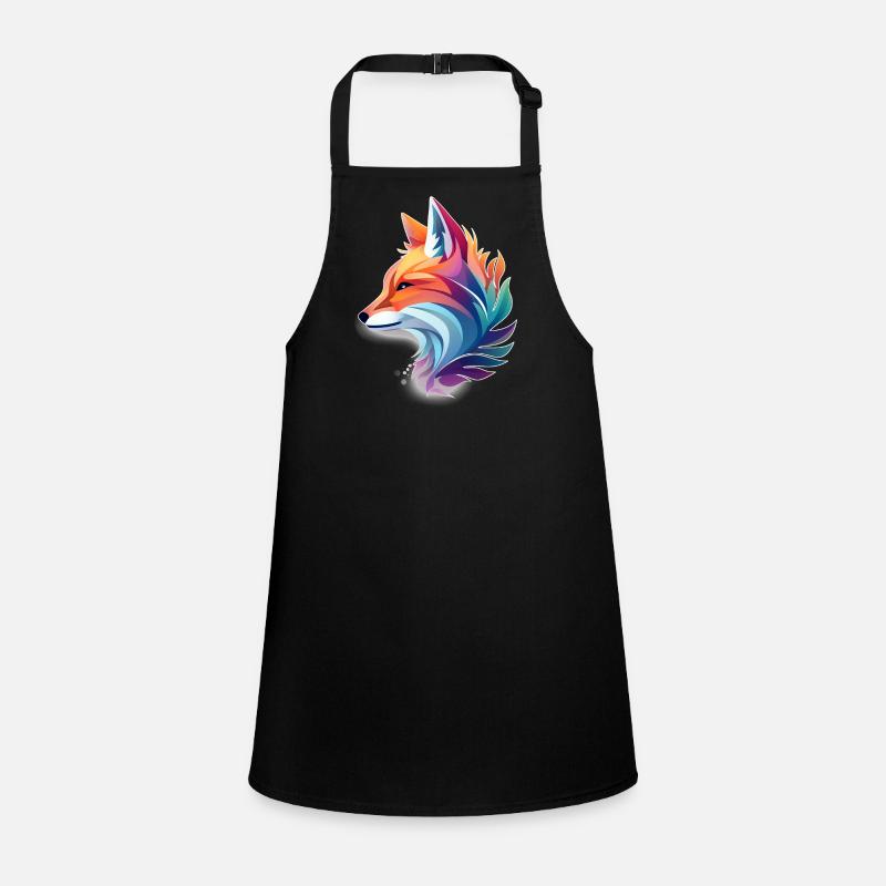 Colorful Fox Children's Apron