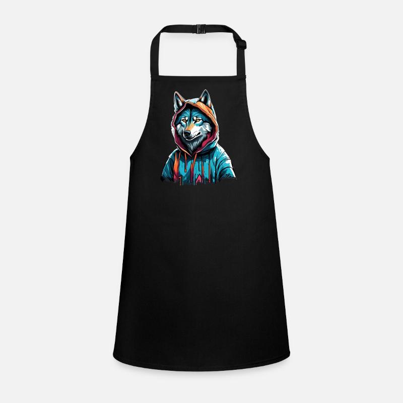 Le loup le plus cool de la ville Tablier Enfant